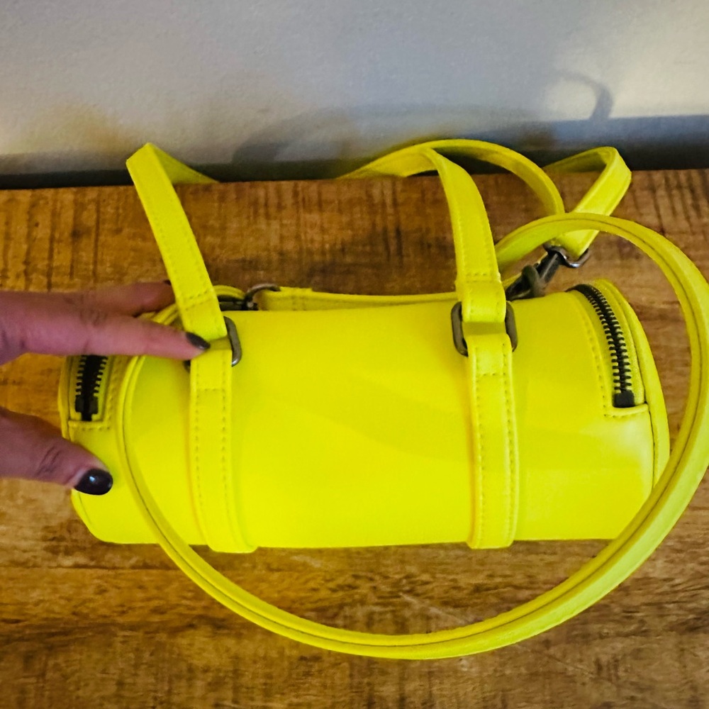Telfar Neon Yellow Crossbody Bag